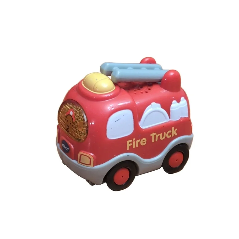 VTech Go! Go! Smart Wheels Fire Truck 1198 Talking Singing Light Up Toy Vehicle